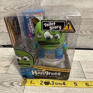 Toilet Story Series 1 Action Figure - Green and Blue